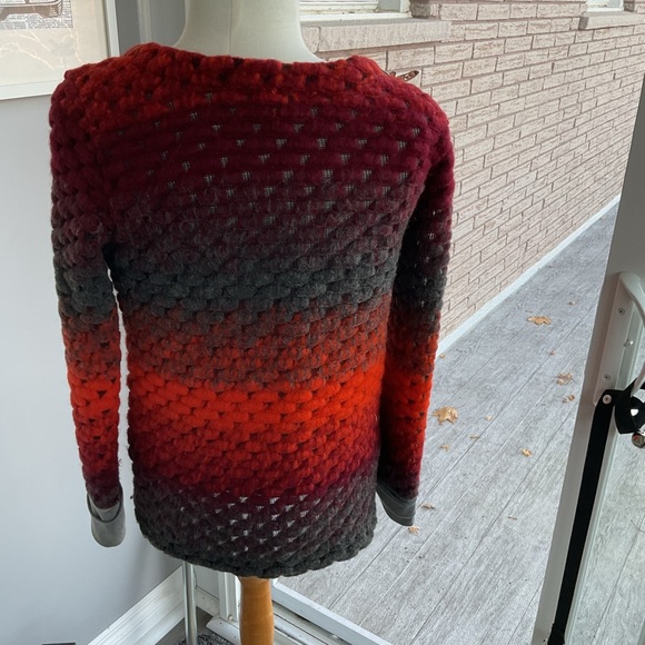 Waverly Grey Wool Blend Chunky Sweater - Picture 5 of 7